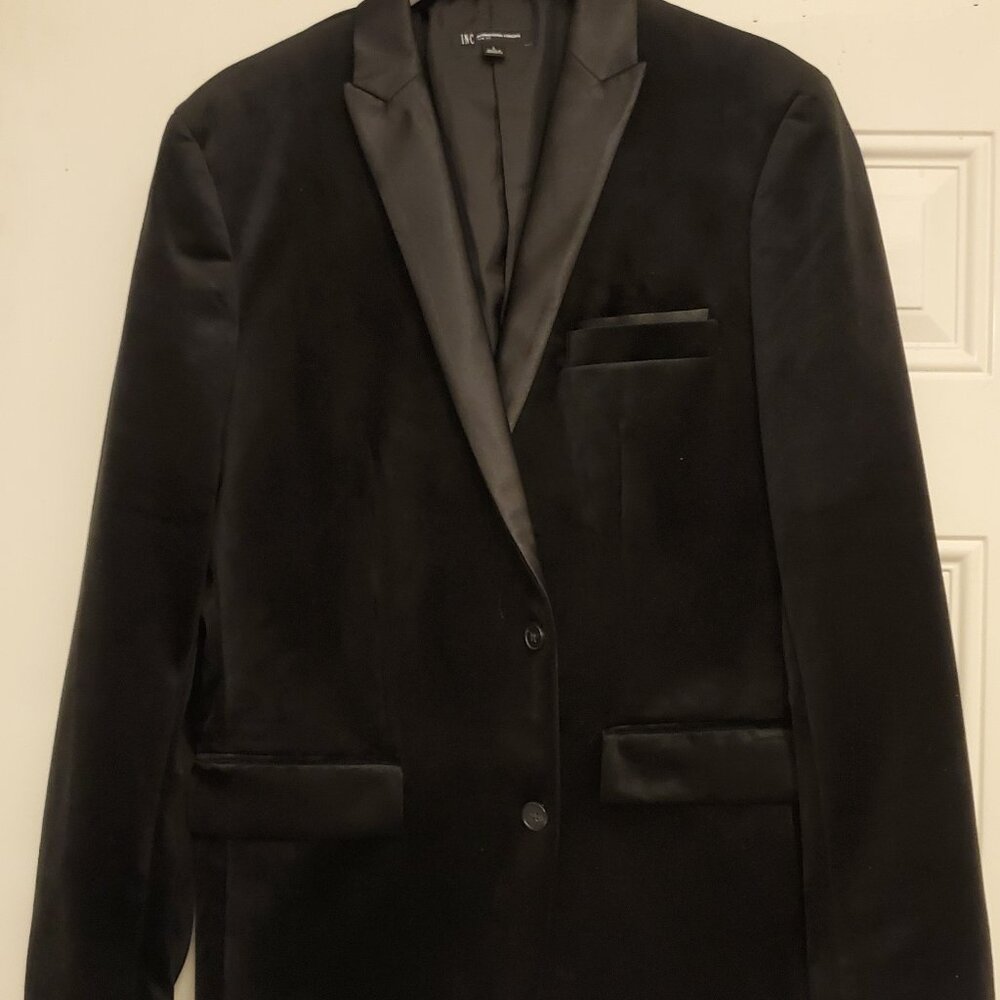 International Concepts Velvet Blazer Men's L